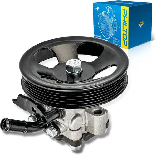 Vista 132 de PHILTOP 215345 Bomba de dirección asistida con polea, apta para Corolla 2003-2008; Matrix; Vibe, Reemplazar OE 215345, 4236, 4236C, 4431002101