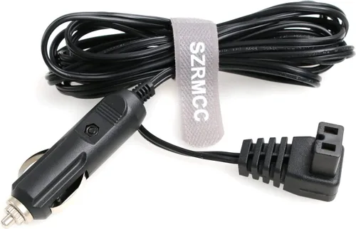 Vista 4 de SZRMCC Cable de encendedor de cigarrillos de 12 V CC, enchufe de cable de 2 pines, caja fría, mini cable de extensión de repuesto para nevera