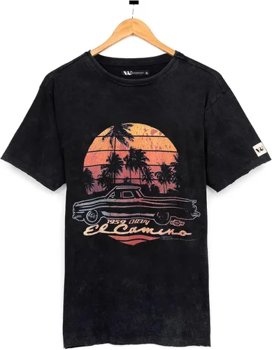 Vista 7 de General Motors El Camino - Camiseta unisex para hombre y mujer, color negro 1959 Chevrolet Top, Negro
