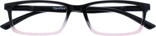 Vista 27 de OPULIZE SEE - Gafas de lectura con bloqueo de luz azul para mujeres y hombres, marco estrecho, bisagras de resorte, anteojos de juegos para negro