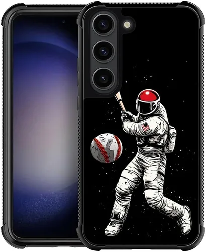 Vista 53 de Funda compatible con Samsung Galaxy S23, diseño de elefantes africanos, diseño increíble a prueba de golpes, antiarañazos, carcasa trasera