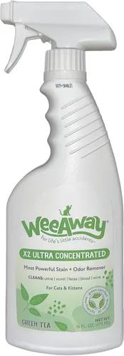Vista 7 de Wee Away X2 - Limpiador bio-enzimático concentrado para gatos, 16 onzas, aroma cítrico original