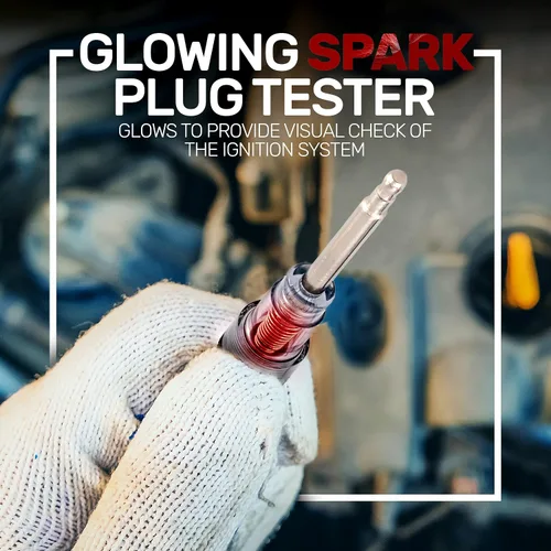 Vista 6 de Ram-Pro - Probador de chispas en línea, Motor de Enchufe de Encendido de 6 a 12 voltios, a prueba de tontos, herramienta de detección de diagnóstico