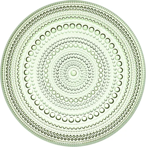 Vista 2 de Iittala Kastehelmi - Juego de 2 platos redondos de cristal transparente, 6-3/4 pulgadas de diámetro