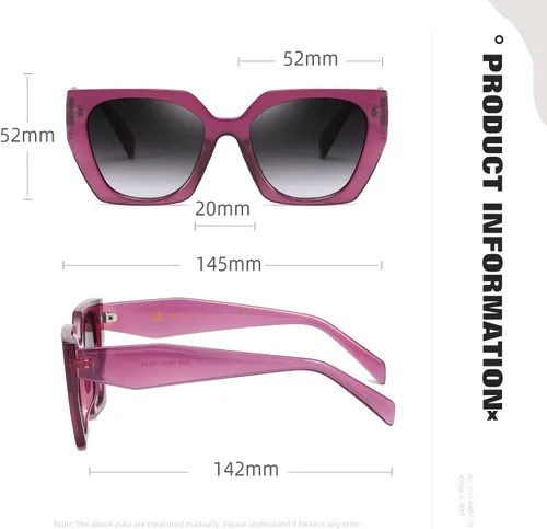 Vista 9 de Gafas de sol retro para mujer y hombre, cuadradas, modernas, modernas, modernas, con protección UV, parasol