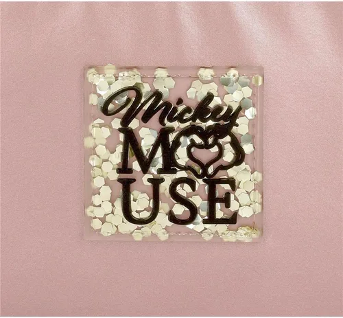 Vista 6 de Disney Mickey Outline Rosa, Rosado, Triple Carry All
