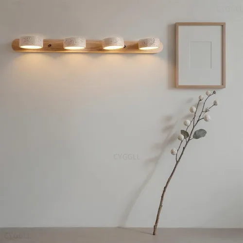 Vista 7 de Apliques de pared de travertino, accesorios de iluminación de piedra, iluminación de pared, lámparas de pared para sala de estar, dormitorio, LED