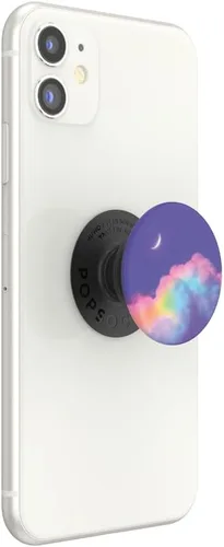 Vista 2 de PopSockets - Agarre para teléfono con soporte expandible, agarre adhesivo, nubes de caramelo