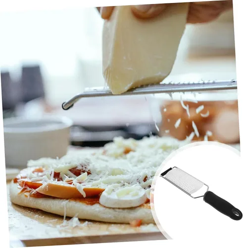 Vista 4 de Rallador de verduras de mano, rebanador de papas y jengibre, rallador de cocina multiusos, fácil de limpiar y almacenar para cocinar diariamente