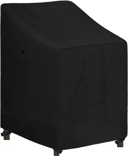 Vista 14 de Easy-Going Funda para Silla Apilable de Exterior Resistente, Funda para Silla de Patio Impermeable, Funda para Muebles de Exterior Resistente al