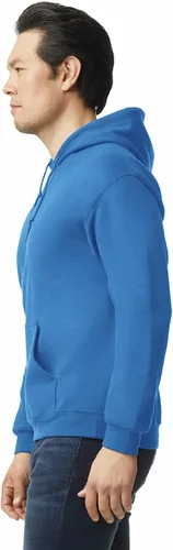 Vista 2 de Gildan Sudadera con capucha de forro polar para adultos, estilo G18500, paquete múltiple