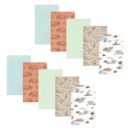 Vista 322 de Hudson Baby - Paños unisex de franela de algodón para bebé, avión, talla única