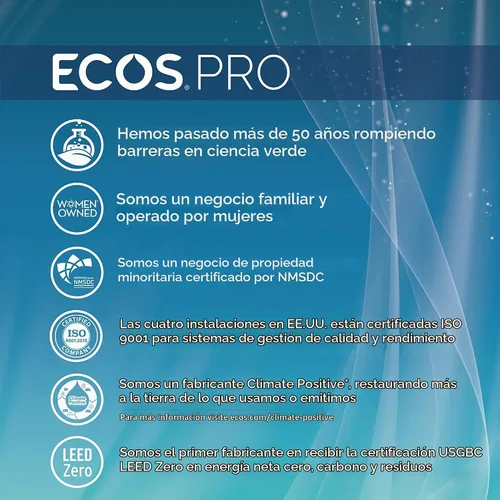 Vista 7 de ECOS PRO PL9746/6 - Limpiador multiusos para cocina y baño, Perejil Plus (paquete de 6)