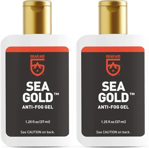 Vista 5 de GEAR AID Gotas de mar y oro marino antivaho para máscaras de buceo (paquete de 2)