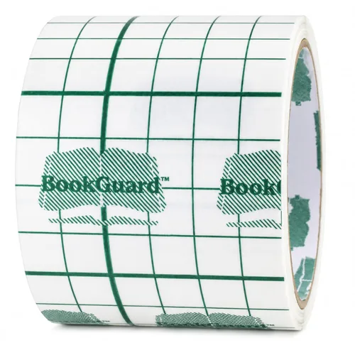 Vista 8 de BookGuard Cinta de reparación de libros transparente, 1 pulgada x 10 yardas, cinta de vinilo transparente para encuadernación de libros, cubiertas