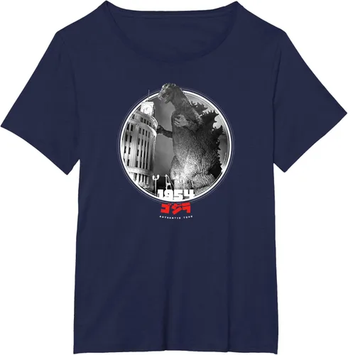 Vista 14 de Godzilla 1954 Icons of Toho - Camiseta pequeña Negro