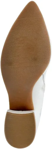 Vista 4 de Nautica Botas de invierno con tacón de bloque para mujer punta puntiaguda cremallera lateral media Yeva