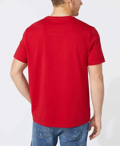 Vista 3 de Nautica Camiseta de manga corta con cuello redondo y bolsillo para hombre