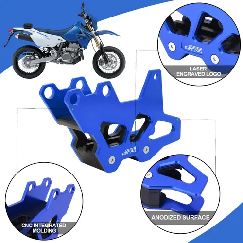Vista 4 de AnXin Guía de cadena de motocicleta Protector de protección CNC para YZ125 YZ250 YZ250F YZ400F YZ426F YZ450F DRZ400 DRZ400E DRZ400S DRZ400SM WR250F