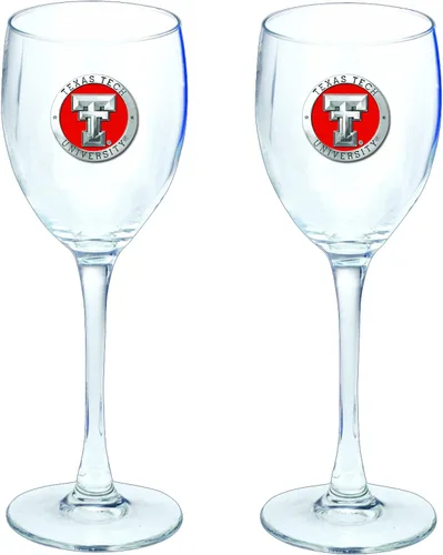 Vista 35 de Heritage Pewter Copas de vidrio de Arkansas, juego de 2, copas de vino de copa de 12 onzas, vidrio de peltre elaborado por expertos