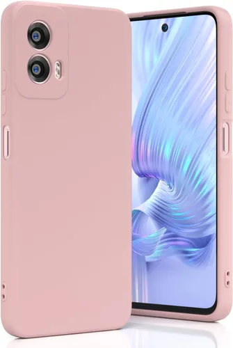 Vista 11 de Funda Moto G Power 5G 2024, silicona líquida, delgada, suave, TPU Fit, protección de cuerpo completo, a prueba de golpes, para G Power 2024 5G (gris)
