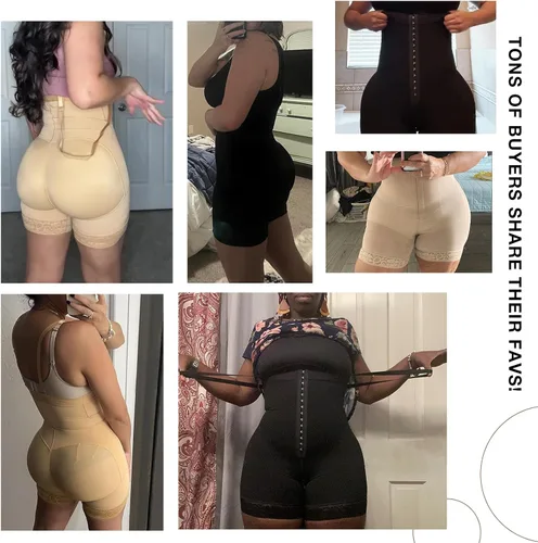 Vista 6 de Fajas moldeadoras con control de abdomen, fajas moldeadoras y levantamiento de glúteos, body BBL