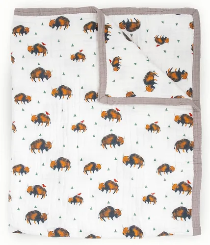 Vista 76 de Little Unicorn Manta de recepción para recién nacidos Ultra suave, tela de muselina multicapa Regalo para recién nacidos y para llevar