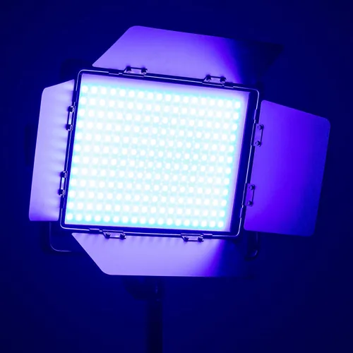 Vista 2 de VILTROX Weeylite WP35 Panel LED RGB a todo color, 2800K ~ 6800K bicolor, Ra ≥ 95, iluminación video TLCI≥ 97 LED, control de aplicación de efectos
