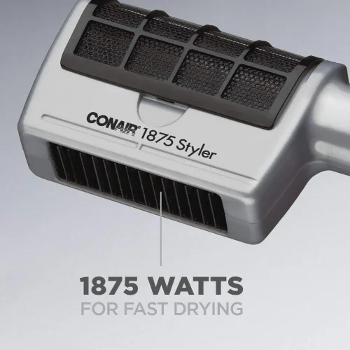 Vista 6 de Secador de pelo 3 en 1 Conair, secador de pelo de 1875W con 3 accesorios