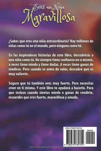 Vista 2 de Eres una niña maravillosa - Un libro de historias inspiradoras sobre la confianza en sí mismo, la fuerza interior, hacer amigos y la autoestima.
