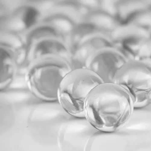 Vista 5 de CYS EXCEL Rellenos de jarrón de piedras preciosas de mármol verde de 1 pulgada (1 libra), múltiples opciones de color, cuentas de mármol de vidrio