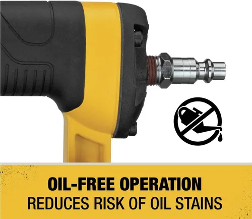 Vista 8 de DEWALT Clavadora neumática, calibre 23, 2 pulgadas (DWFP2350K)