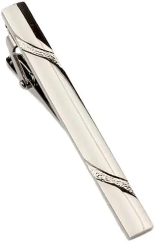 Vista 3 de QIMOSHI - Juego de clips de corbata para hombre, para corbatas regulares, corbatas, bodas, negocios, clips de corbata