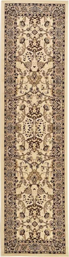 Vista 121 de Unique Loom Sialk Hill Collection - Alfombra de área - Washington (2 pies 2 pulgadas x 3 pies 1 pulgada, rectangular, marrón/negro)