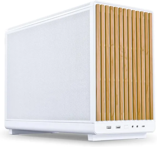 Vista 10 de Lian Li A3-26.3L Micro Factor de Forma Chasis - Panel Frontal y Lateral de Vidrio Templado de Madera - Soporta AIO de 360mm-Diseño Modular