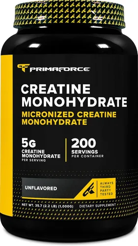 Vista 9 de Primaforce Monohidrato de creatina micronizada en polvo 17.64 oz (1.1 libras)