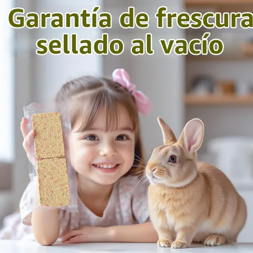 Vista 6 de Juguetes masticables de conejo 6+4 piezas Timothy Heno Treat