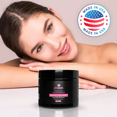Vista 5 de Feminine Care Bálsamo Vaginal – Orgánico Calmante Vulva Tópico para Mujeres – Bálsamo Antipicazón Profundamente Hidratante para Piel Sensible – Sin