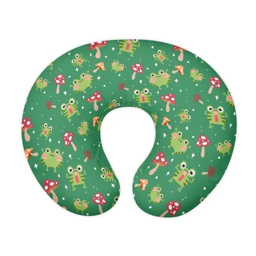 Vista 38 de Nursing Pillow Cover Stretchy Autumn Mushroom Ombre Cover for Breastfeeding Pillows Nursing Pillow Case for Newborn Fits the Original Support Pillow