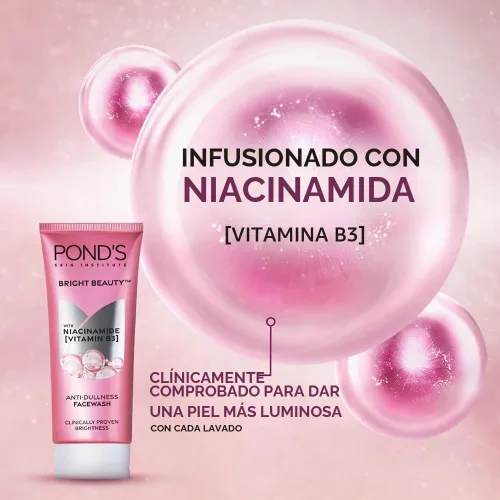 Vista 4 de POND'S Lavado facial Bright Beauty 1.76 oz