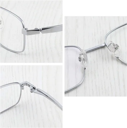 Vista 47 de Agstum Gafas ópticas de montura duradera de titanio con montura completa
