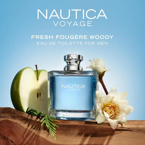 Vista 2 de Nautica Voyage Eau de Toilette para hombre, 6.7 fl oz (200 ml)