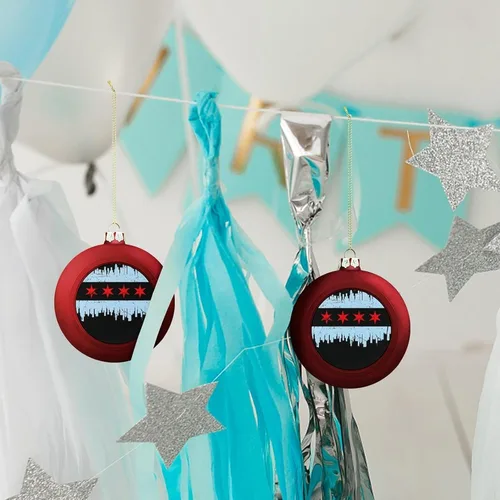 Vista 188 de Boobs Funny Shatterproof Matte Christmas Balls for Tree Wreath Home Decor 1PCS