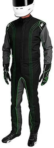 Vista 27 de K1 Race Gear CIK/FIA traje de competición de go kart, nivel 2, aprobado, M, Rojo