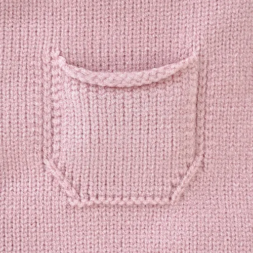 Vista 6 de Mameluco de punto para bebé, recién nacido, sin mangas, conjunto de suéter para niños y niñas con gorro cálido