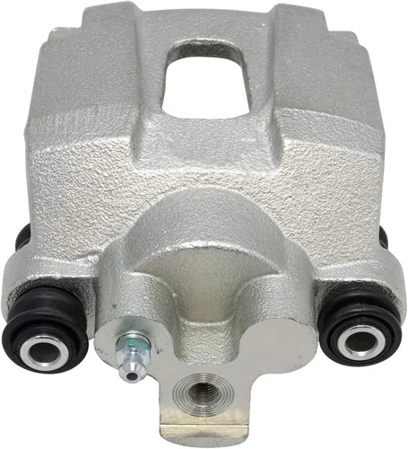 Vista 4 de TRQ Kit de pastillas de freno trasero y rotor, pinza de freno, kit químico, pastillas de freno, rotor de freno, cerámica, sólido, revestimiento G