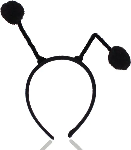Vista 2 de Diadema de antena de insectos, diadema de abeja, diadema de gusano, diadema de alienígena, diadema de mariquita, diadema de abejorro para niños