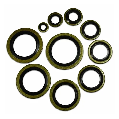 Vista 6 de Bonded Seal Combined Oil Drain Washer Kit 100PCS M6-M16