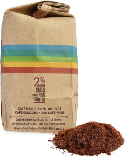 Vista 3 de Cafe Mam Café con enema de terapia orgánica. Recomendado por el Instituto Gerson (2 libras)
