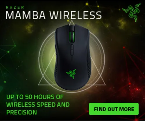 Vista 18 de Razer Mamba Elite - Ratón para juegos con cable: sensor óptico de 16.000 DPI - Iluminación Chroma RGB - 9 botones programables - Interruptores